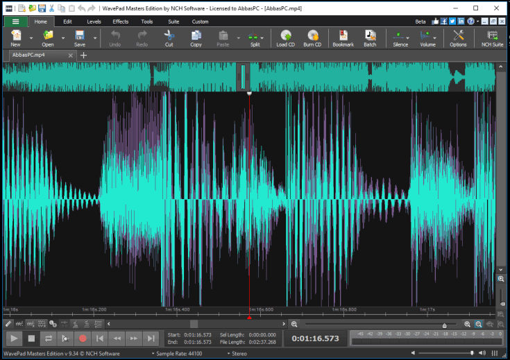 WavePad Sound Editor 13.12 Crack 